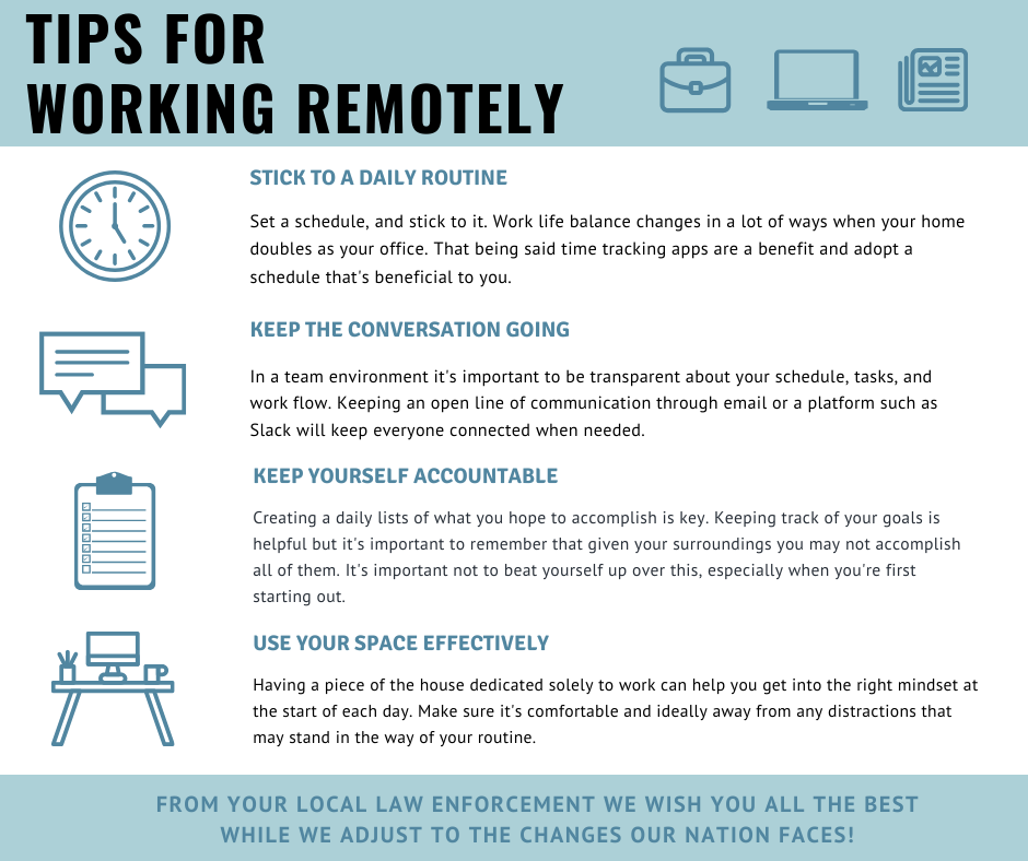 Tips On Working Remotely During The Coronavirus Outbreak